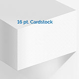 16 pt. Cardstock 16 pt. Cardstock Postcards